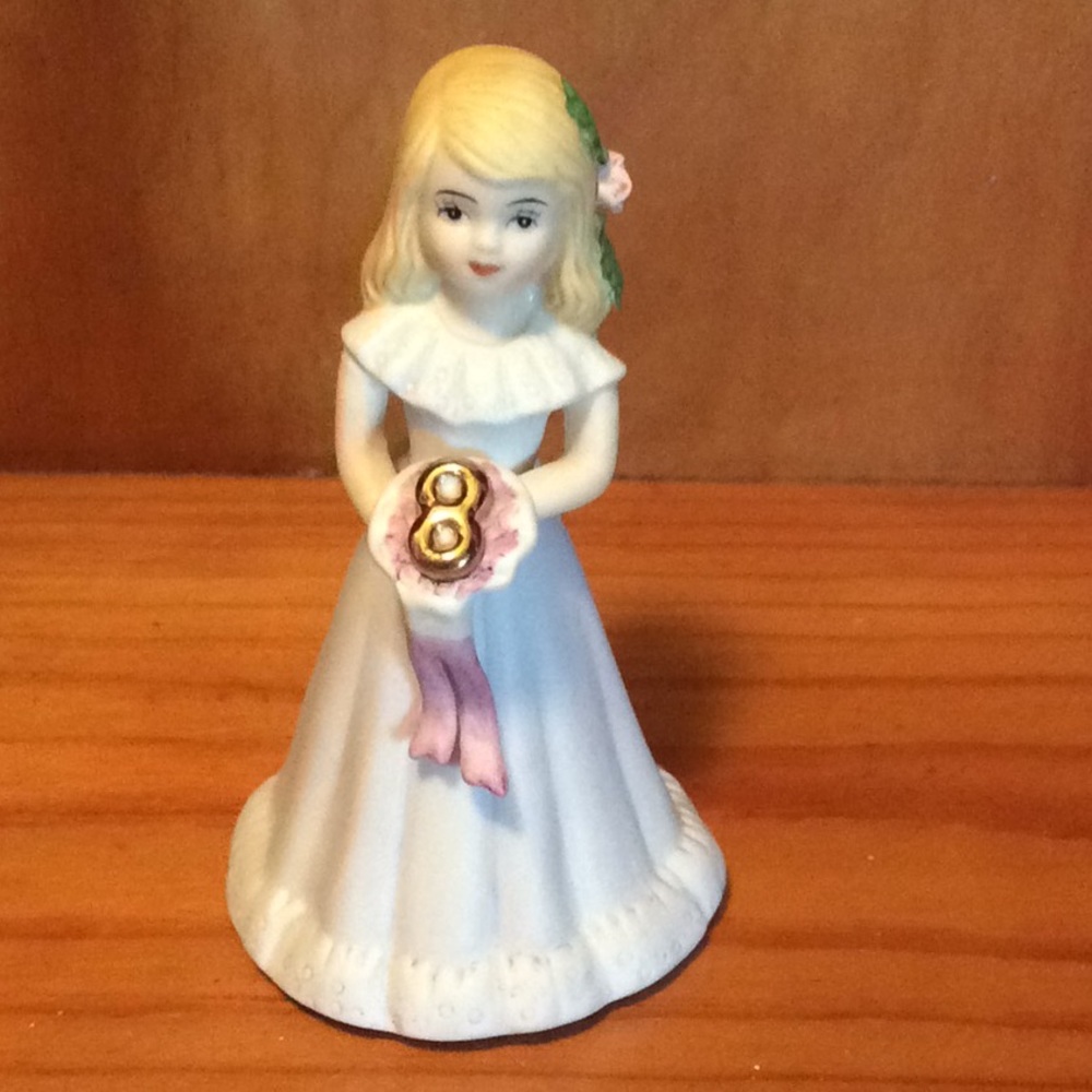 Enesco Growing Up Birthday Girl Figurine 8